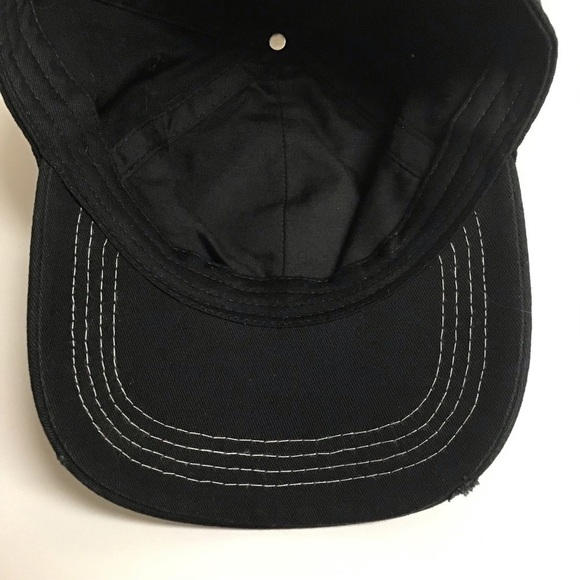 Dublin Guinness 1759 Hat Olive Green Patch On Black Strapback Cap 100% Cotton - Picture 4 of 11